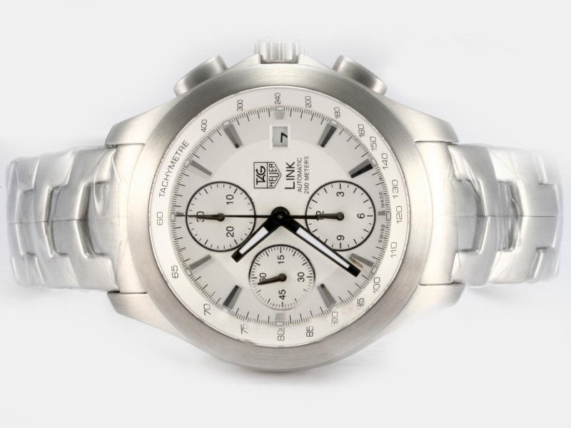 Tag Heuer Link White Dial Montre