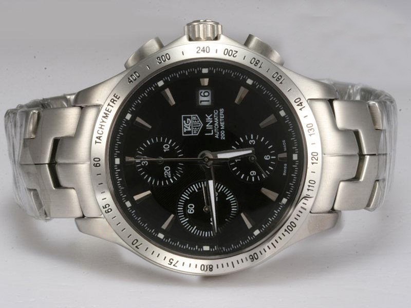 Tag Heuer Link Black Dial Montre