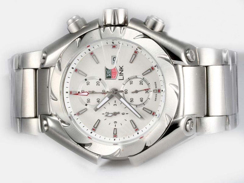 Tag Heuer Link White Dial Montre