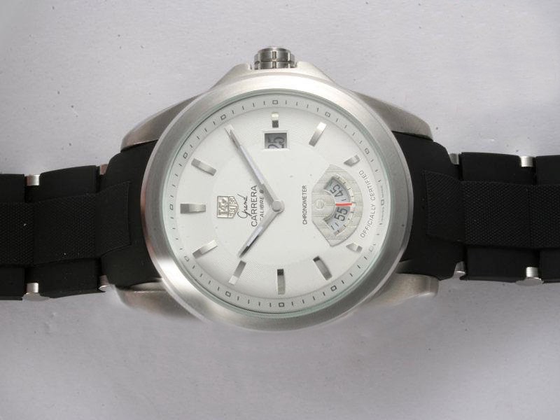Tag Heuer Carrera Rubber Strap Montre Tag Heuer Carrera Rubber Strap Montre