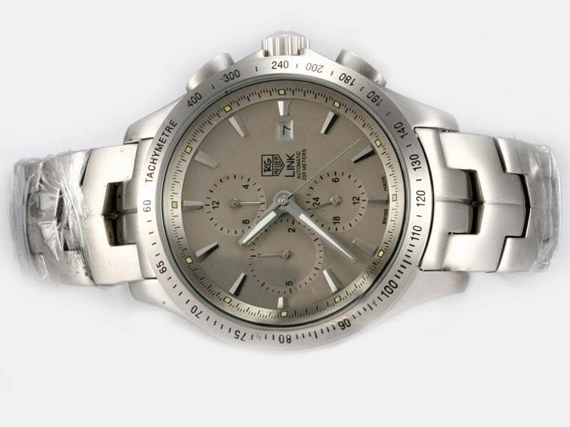 Tag Heuer Link Gray Dial Montre Tag Heuer Link Gray Dial Montre