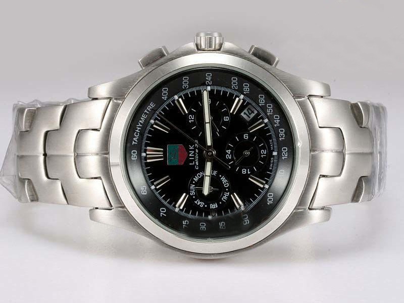 Tag Heuer Link Black Dial Montre