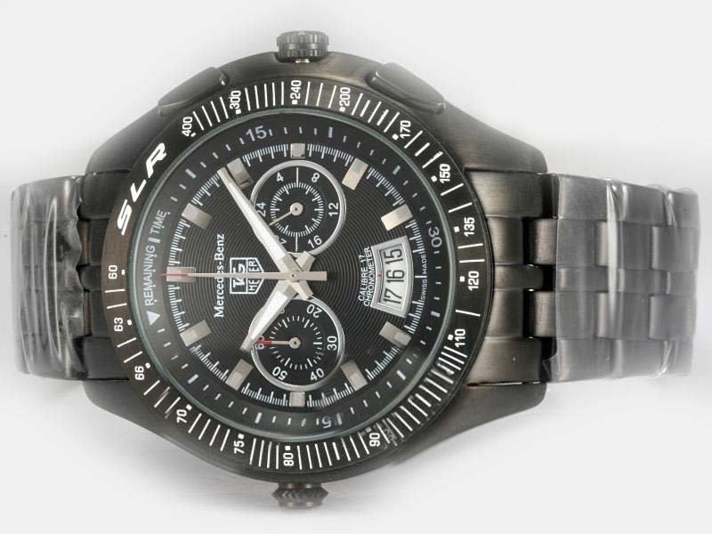 Tag Heuer Carrera Chronograph Black Dial And Bezel Same Casing As 7750-High Quality Montre