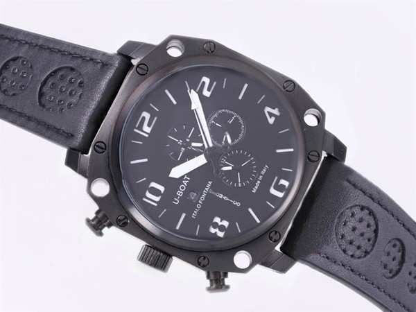U-Boat Thousands of Feet PVD Case With Black Dial Montre U-Boat Thousands of Feet PVD Case With Black Dial Montre