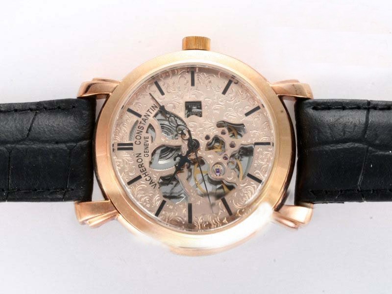 Vacheron Constantin Automatic Rose Gold Casing Montre