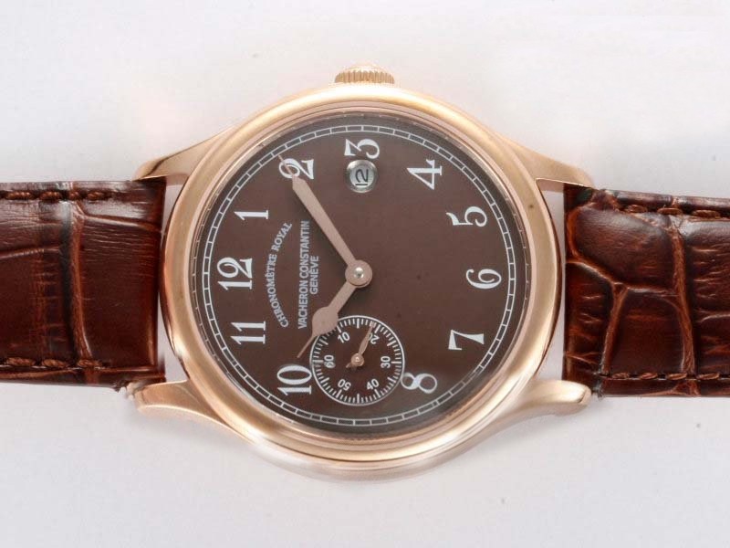 Vacheron Constantin Royal Automatic Rose Gold Case with Brown Dial Montre
