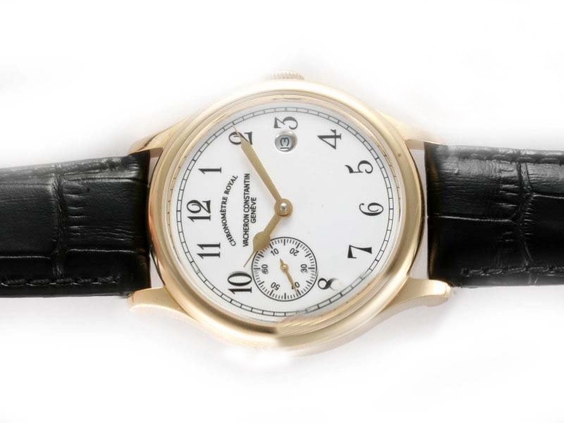 Vacheron Constantin Royal Automatic Gold Case with White Dial Montre