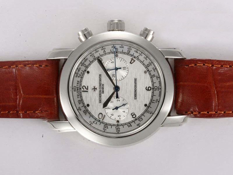 Vacheron Constantin Manual Winding Rose Gold with White Dial Montre Vacheron Constantin Manual Winding Rose Gold with White Dial Montre