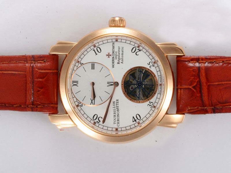 Vacheron Constantin Regulateur Automatic Rose Gold with White Dial Montre