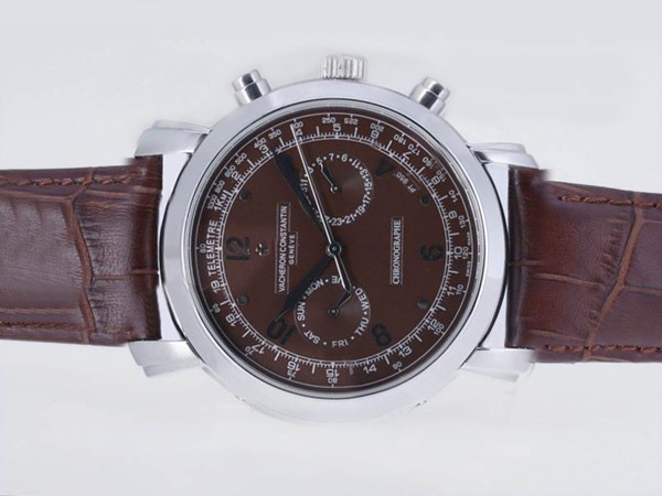 Vacheron Constantin Chronograph Automatic with Brown Dial Montre
