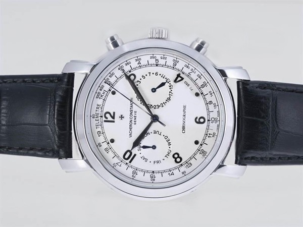 Vacheron Constantin Chronograph Automatic with White Dial Montre