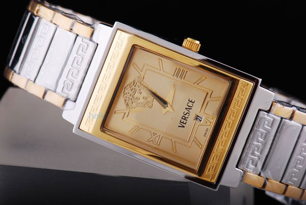 Versace Golden Case and Dial Montre