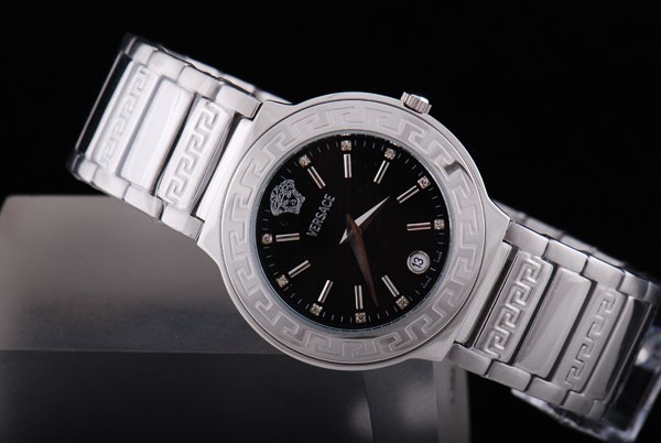 Versace Black Dial Montre