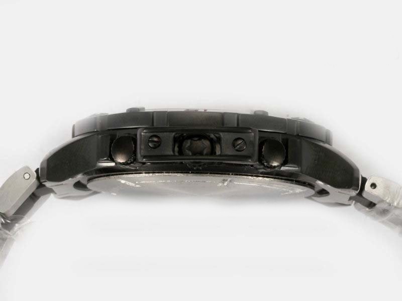Zenith Chrono Working Chronograph PVD Case with Black Carbon Fibre Style Dial Montre